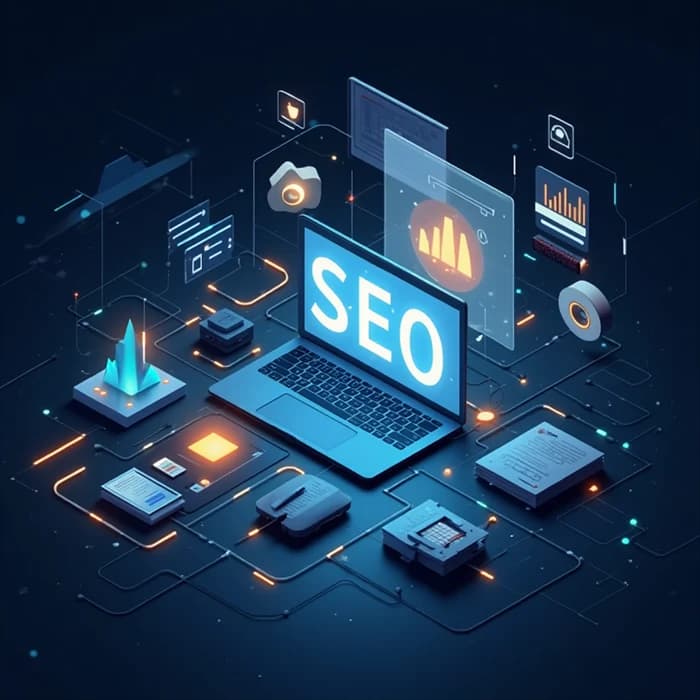 SEO service illustration